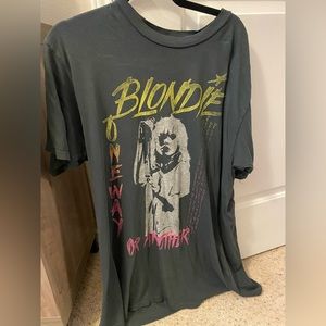 Blonde t shirt dress